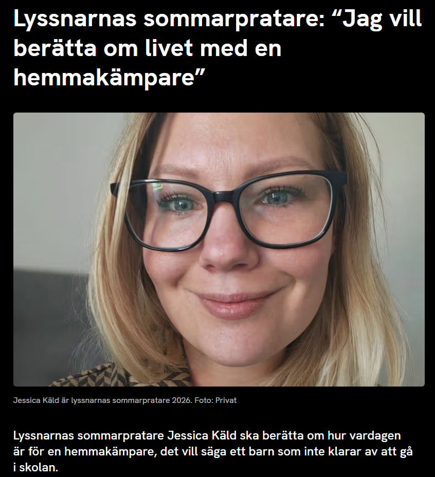 Hemmakämparnas styrelseledamot vald till sommarpratare 2026